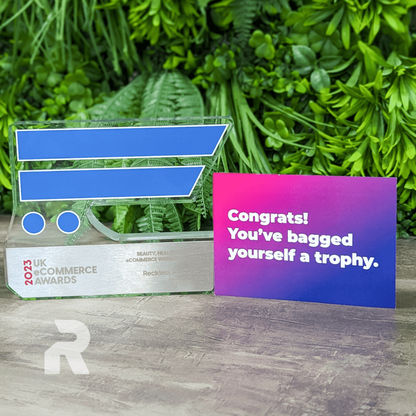 Reckless and DCYPHER win at UK Ecommerce Awards